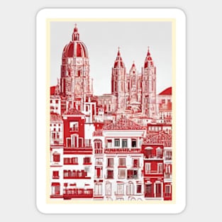 Spain vintage travel tourism 7 Sticker